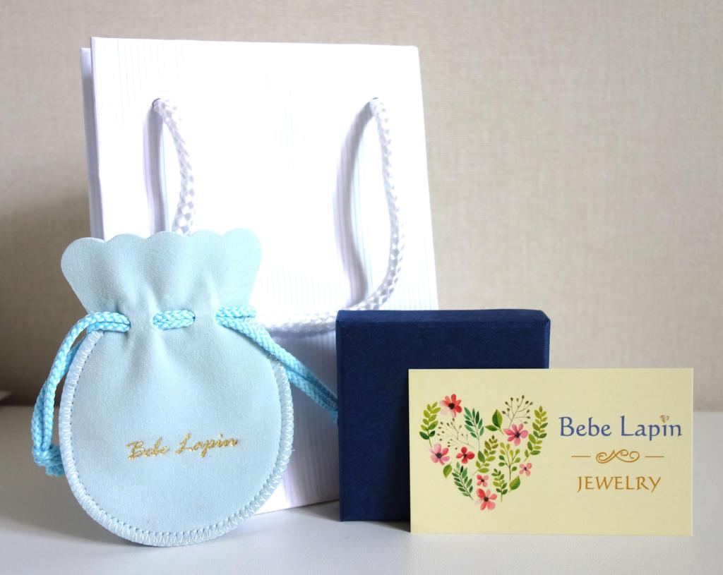 [Bebe Lapin] Natural Stone and Freshwater Pearl Necklace with 14k Gold Filled Chain (Comes in a Gift Box with Paper Bag) (Blue Topaz)