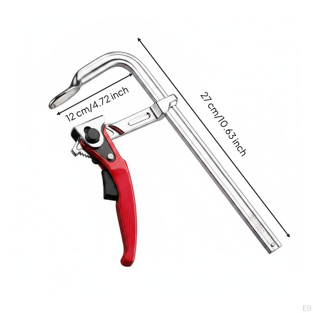 2 kusy průmyslová ráčnová svorka F zesílený design pro dřevoobrábění