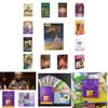 Cartas de Tarô Rider Intrincadas Para Insights Intuitivos e Orientação Espiritual