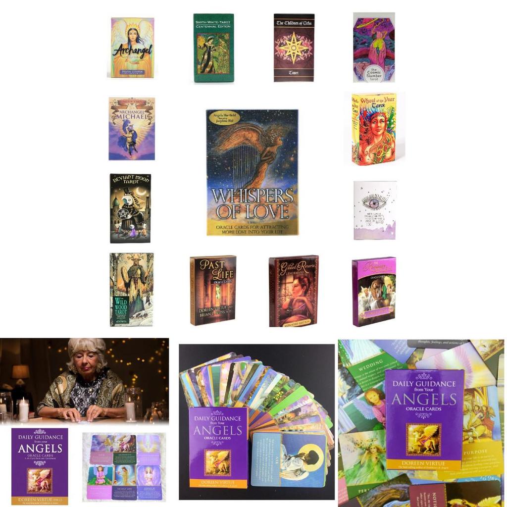 Cartas de Tarô Rider Intrincadas Para Insights Intuitivos e Orientação Espiritual