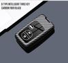 Housse de clé premium pour Toyota Land Cruiser, Prado, Prius importés