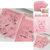 Disposable Sanitary Pad Trash Bag With Support For Pink Home Use