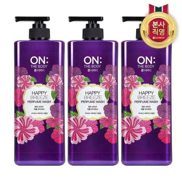 ON THE BODY Perfume Happy Body Wash 900g