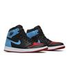Women's Air Jordan 1 High OG NC to Chicago Retro Sneakers CD0461-046
