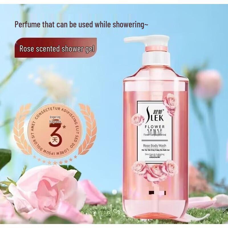 SLEK Rose Indulgence Scented Body Wash