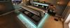 140x190cm Double Bed, Storage Headboard with USB and Type-C Ports, LED Lighting At Head and Foot, Hydraulic Storage, Grey, Linen. (without Mattress)