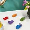 Cartoon Mud Demon Refrigerator Magnet Resin 3D Resin Decorative Magnet Home Kitchen Office Whiteboard Locker Fridge Accessories