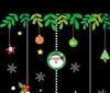 Christmas Series Creative Wall Stickers Decoration Living Room Bedroom Background Window Wall Sticker Xmas Home Decoration