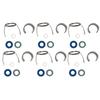 30Pcs Fuel Injector O Ring Seal Kit Auto Repair Parts 06D998907 for A3 A4 A6 TT 2004‑2014