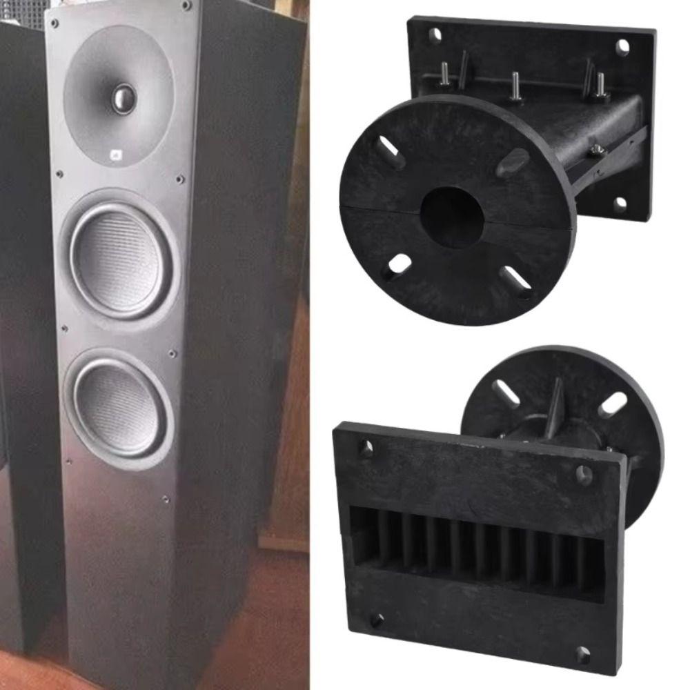 1Pcs Wide Coverage Angle Tweeter Horn Wave Guide  for Public Address System and Car Audio