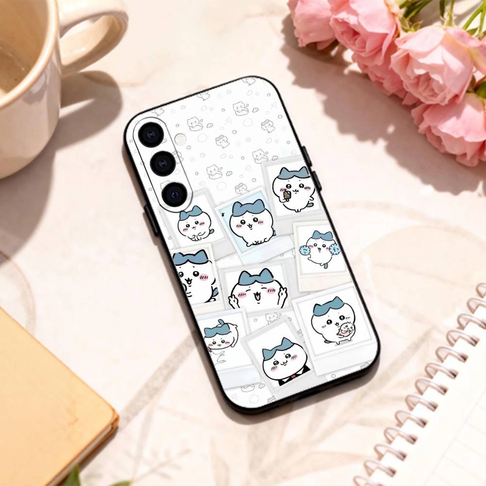 Cute C-C-Chiikawas   Phone Case For Samsung Galaxy A73,A72,A71,A70,A53,A52,A51,Others Soft Black Shell