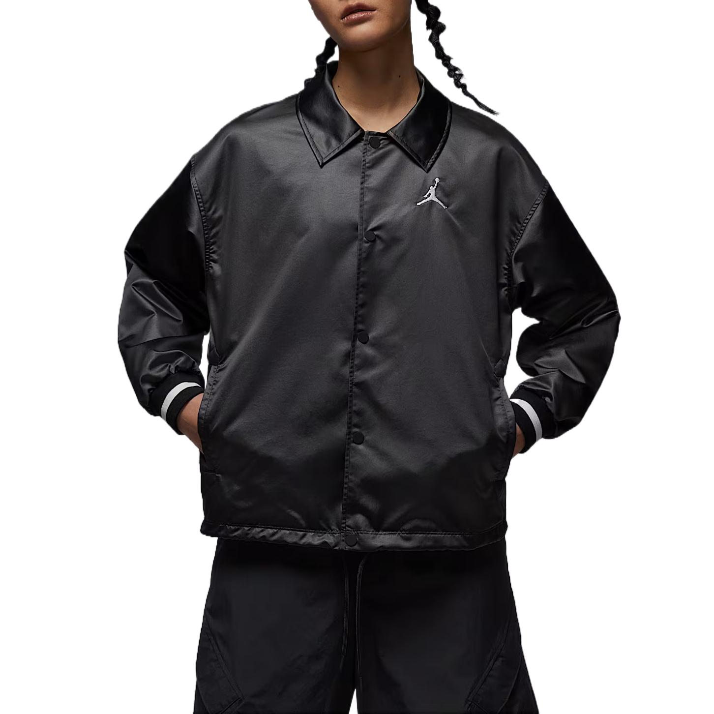 

Jordan SS25 Comfortable Fashion Casual Versatile Jacket Women Jackets Black White HJ0088-010 XL