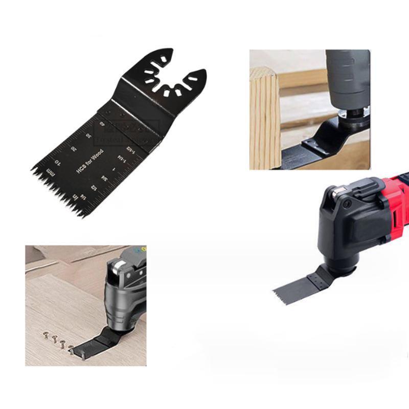 Universal Straight Saw Blade 34mm Wide Multifunctional Swinging Saw Blade, Suitable for Cutting Wood, Glass, Hard Materials, Etc