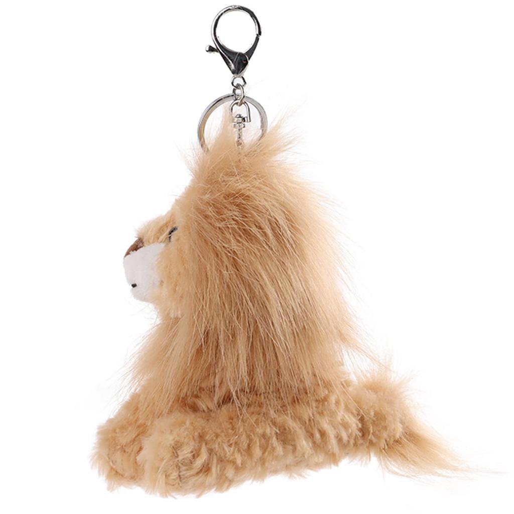 Apricot Lamb Plush Cute Soft Keychain Stuffed Perfect for Boys and Fits Kids Backpacks and 15cm Lion, Animal, Girls, Purses,