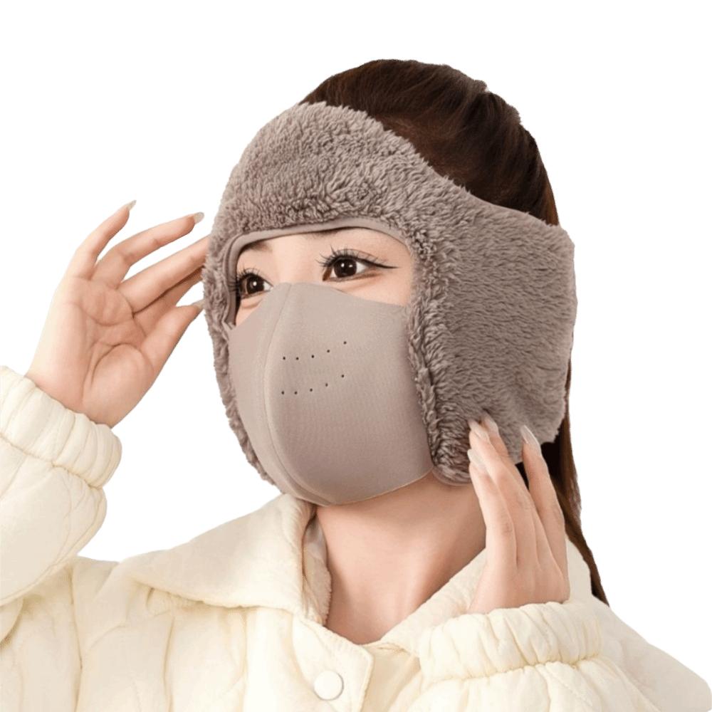 Warm Ski Mask Windproof Face Cover Fashion Ear Muffs  Outdoor Work
