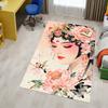 beijing opera beauty Pattern Area Rug, Office Carpet Indoor Outdoor Entrance Doormat, Non-Slip Soft And Comfortable, Living Room, c122060