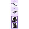 This Waterproof Dog Collar and Leash Set Is Made of High-Quality PVC Material, Which Is Durable and Wear-Resistant