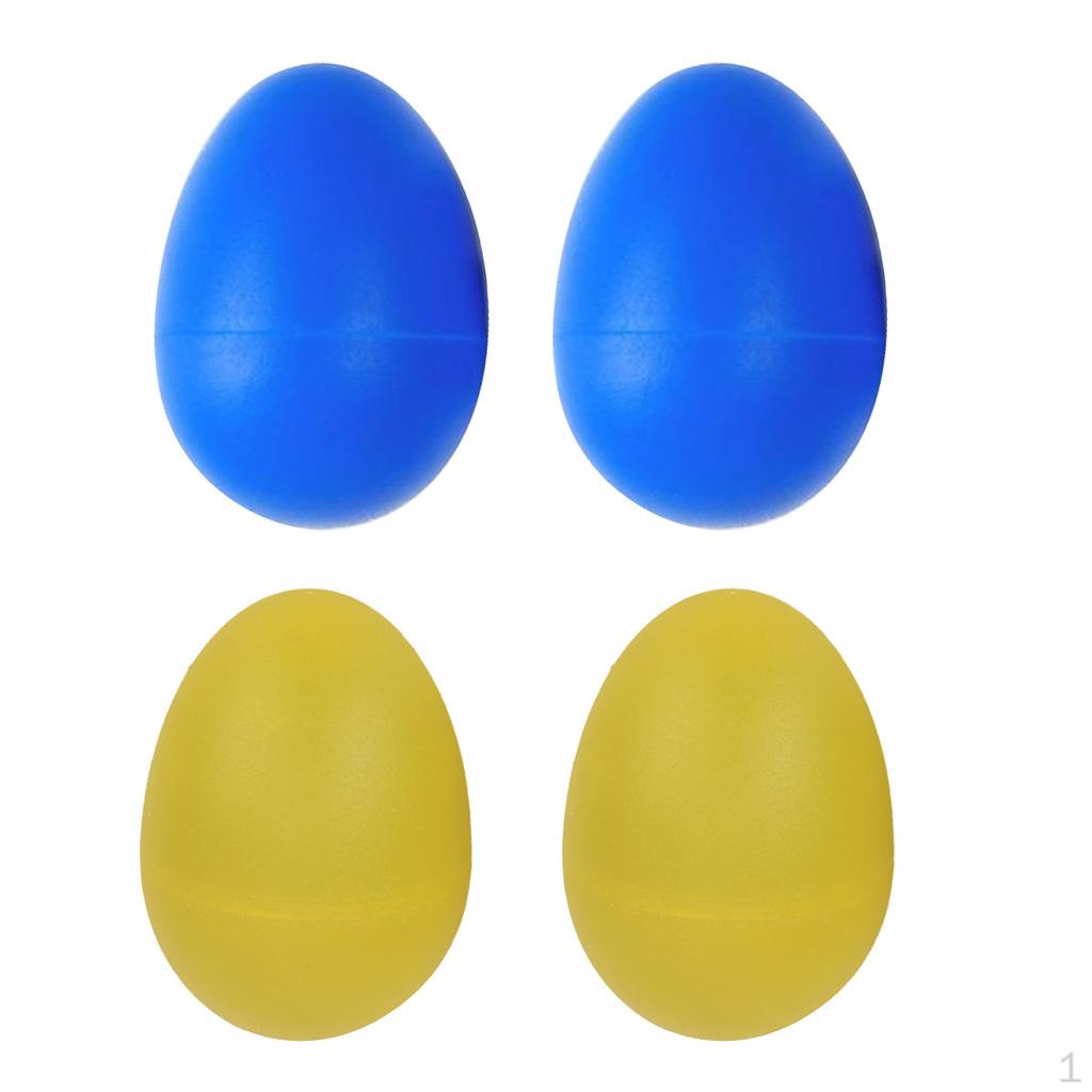 

2 Piars Lovely Egg Maracas rs Музыкальная игрушка для детей раннего обучения