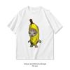 Bananen Katze Meme T-Shirt wo Unisex Unisex Lässig Baumwolle Grafik-T-Shirts Erwachsene Streetwear T-Shirts Tops Tee Kleidung