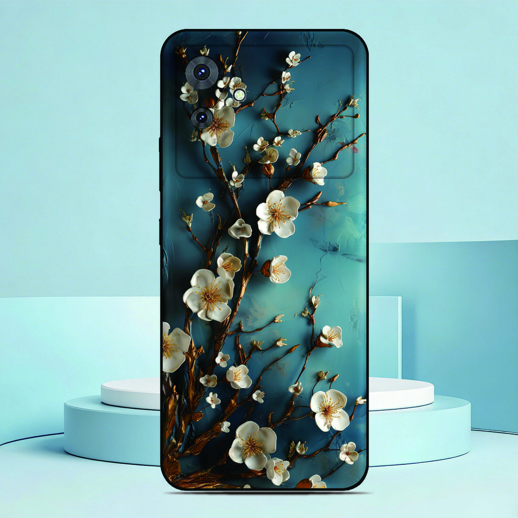 Painting Flower Floral Phone Case For Cubot A40 X100 A20 A10 Max 5 3 P80 P50 X70 X50 Note 60 50 21 J7 Power Custom Back Cover