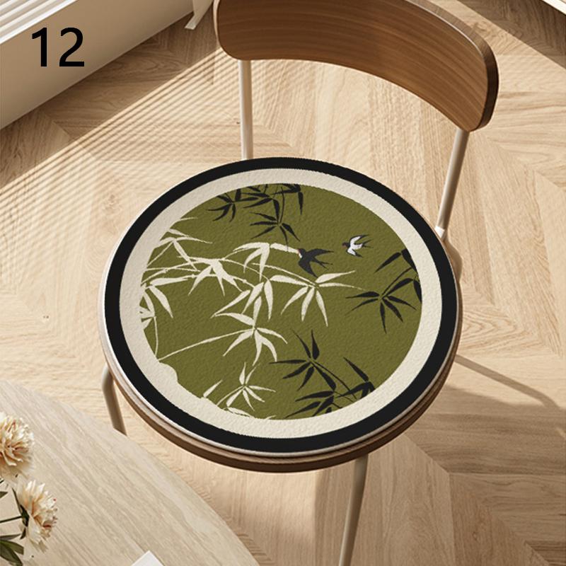 Chinese Style Chair Cushion Mahogany Stool Seat Pad Anti Slip Floor Tatami Living Room Dining Table Sit Mat Meditation Cushi