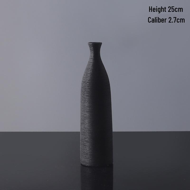 

Скандинавская минималистичная цветная керамическая ваза – европейский стиль, украшение для гостиной или ТВ-тумбы