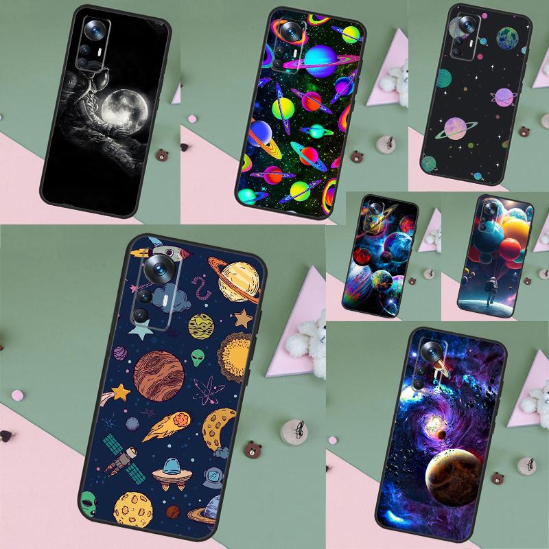 Outer Space Planet Stars Moon Funda For Xiaomi 17 Pro Max 13T 14T 15T 14 15 Ultra POCO X7 X5 X6 F5 F6 F7 Pro F8 Ultra Case