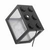 Mini-Größe Mini-Aquarium Mikrolandschaft Kunststoff USB LED-Licht Dekolicht Überlagertes Design Desktop-Aquarium