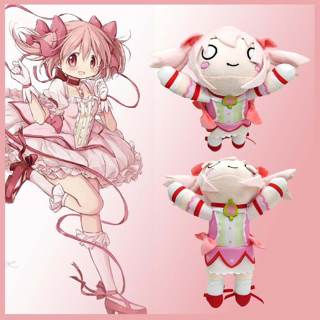 23CM Cute Nesoberi Plush Game Peripheral Madoka Magica Beautiful Girl Toy Birthday Xmas Halloween Gift Toys for Kids Home Decor