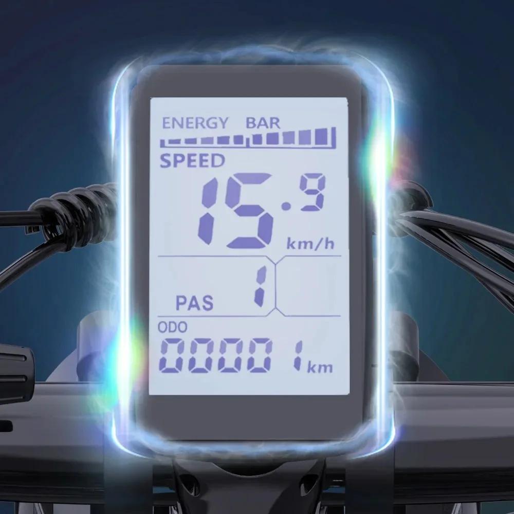 Nové H20 Pro 2000W Skládací Elektrické Kolo 48V23AH 20palcové Silné Pneumatiky Duální Motor Terénní MTB