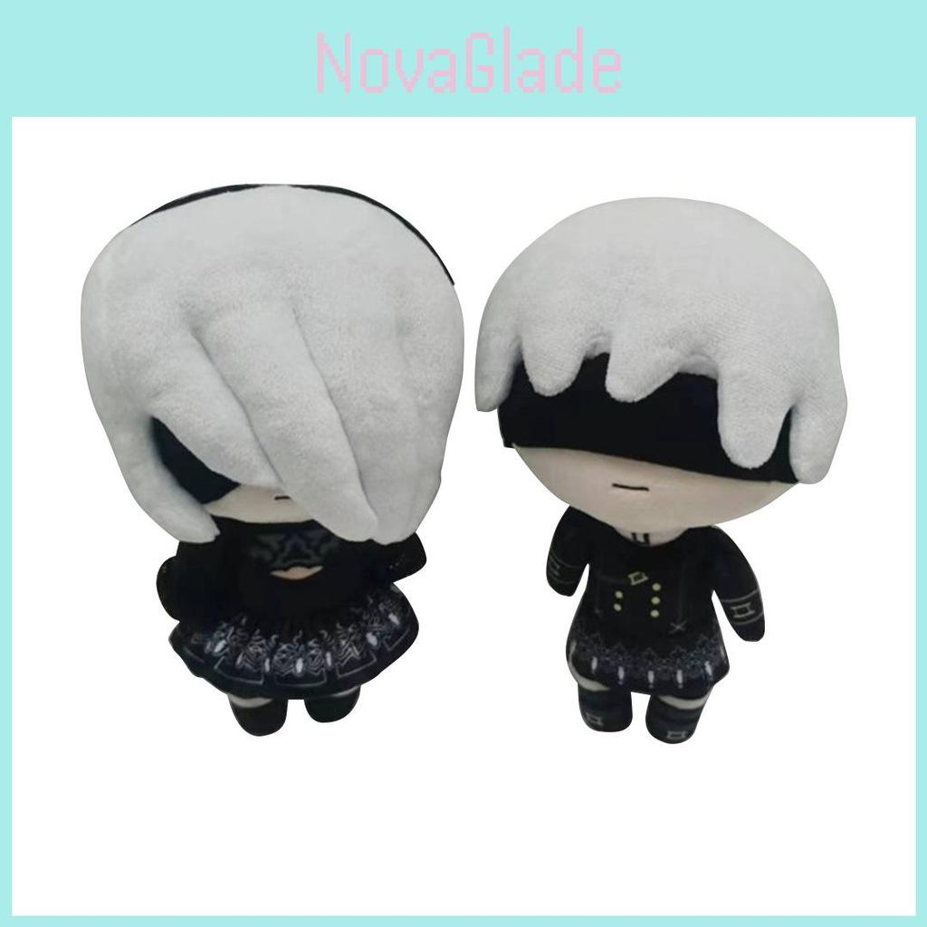 Nier Automata 2b Plush Toy Doll 23cm Height Pp Cotton Filling Cartoon Figure