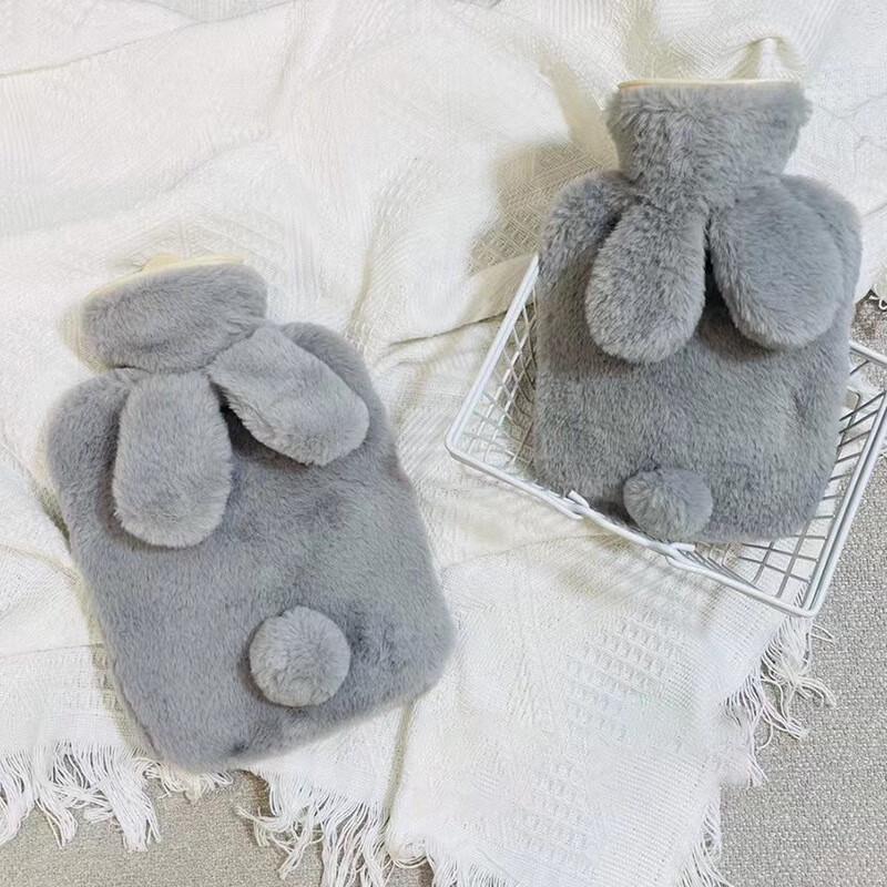 

Korean Style Rabbit Plush Hot Water Bottle