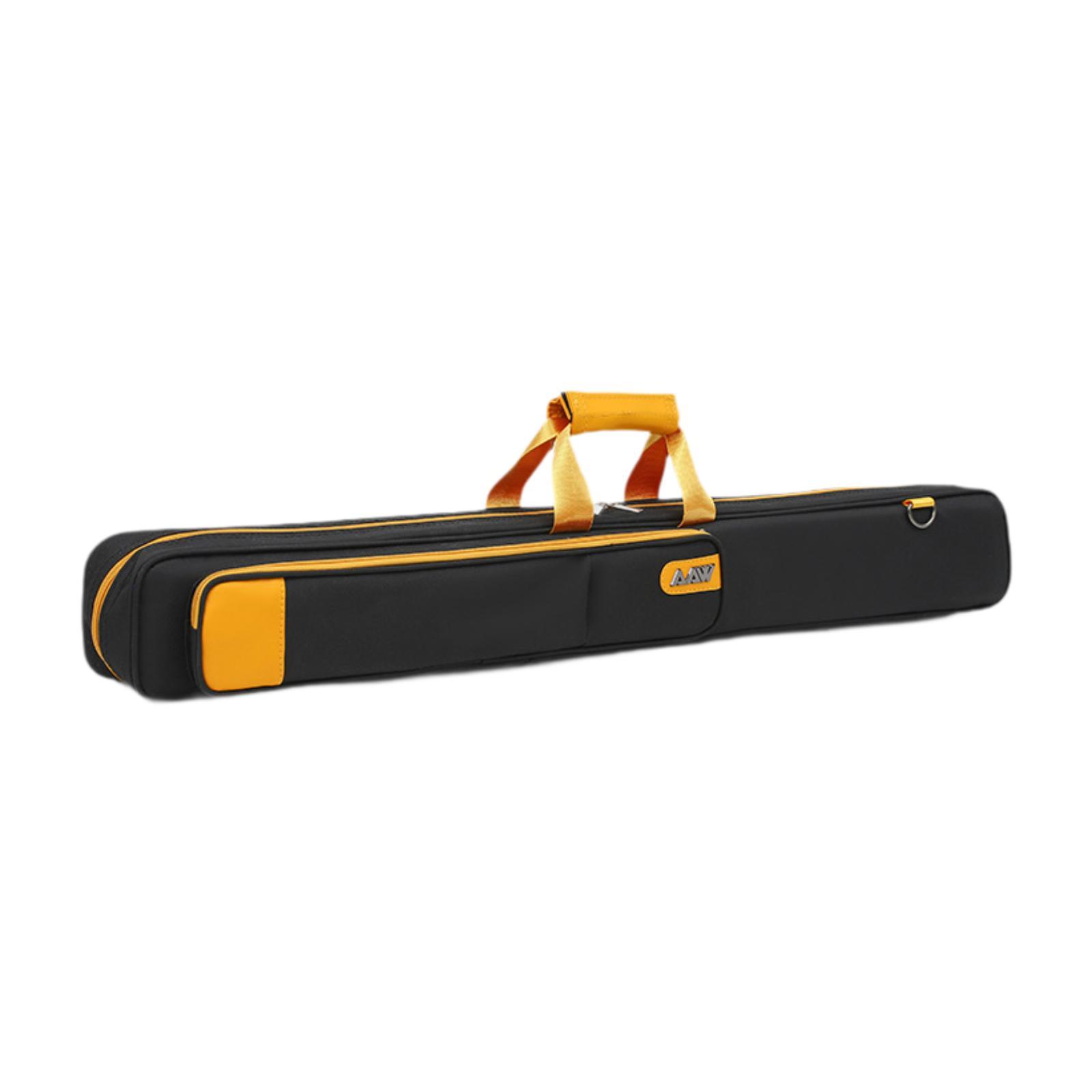 

Pool Cue Case Portable 6 Holes Wear Resistant Thickened with Shoulder Strap Pool Cue Sticks Bag Pool Stick Case Billiard Cue Bag чорний