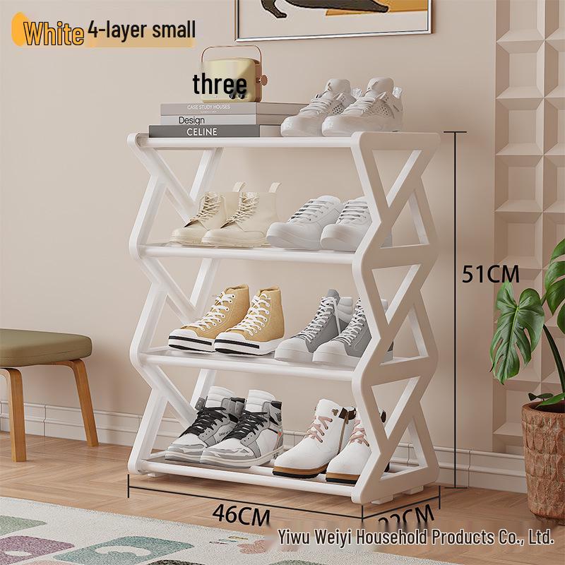 

Compact Multi-layer Shoe Rack for Entryway - Space-saving Essential for Renters