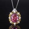 Jewelry Copper Bottom Gold-Plated Simulation Bird'S Nest Cut Wire Retro Pendant 18 * 20