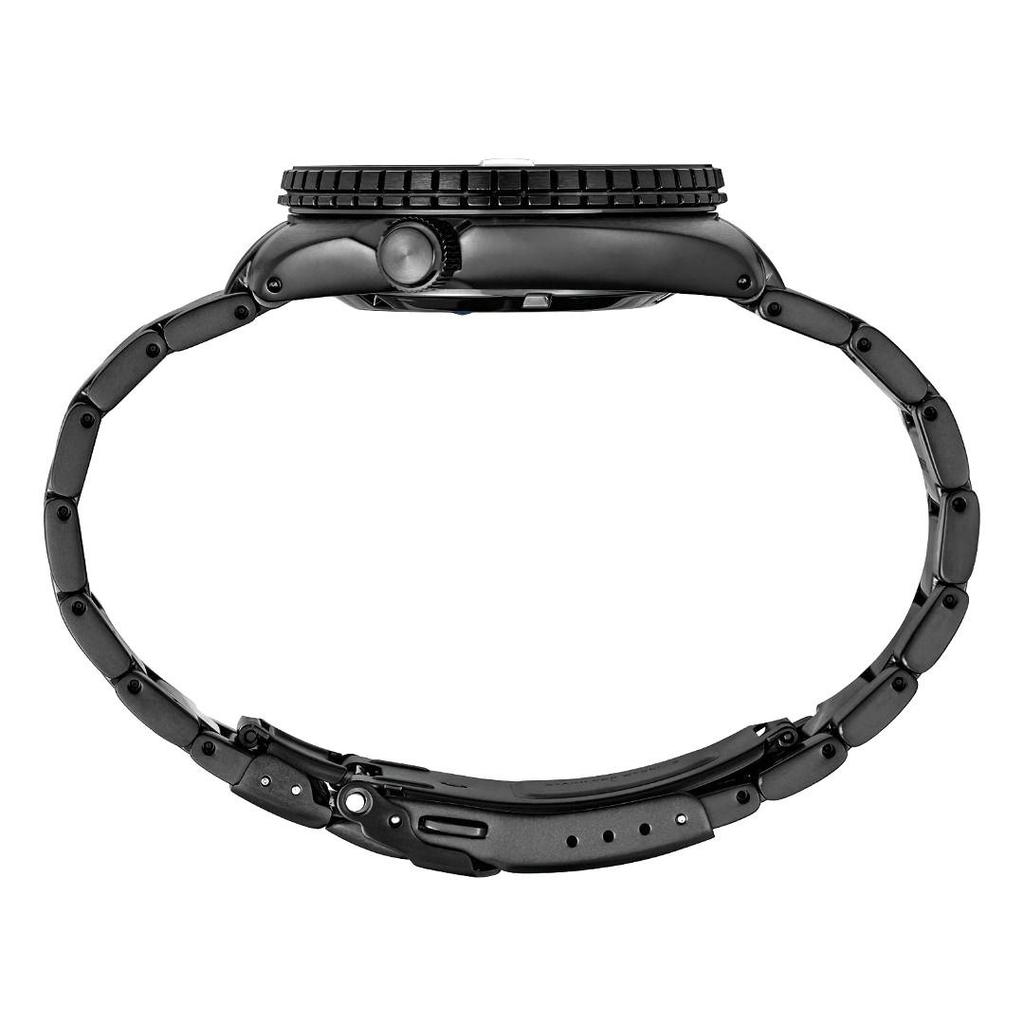 Seiko Prospex SRPK43 Series Automatic Night Vision Black Dial Diver Men’s Watch SRPK43K1