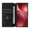 For Oppo Find X9 Pro 5G Case Wallet Rhombus Imprinted PU Leather Phone Cover