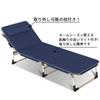 Zmayastar Simple Folding Camping Load Capacity 4 Level Foldable Pillow Folding Convenient For Home Nap Bed, Bed, 160KG, Adjustment, Bed, Included,