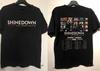 Gorąca Rzadka Koszulka Zespół Shinedown 2 Strony Taniec Dziecko Taniec Trasa Czarna S do 5XL Koszulka ZL592 Unisex Koszulka