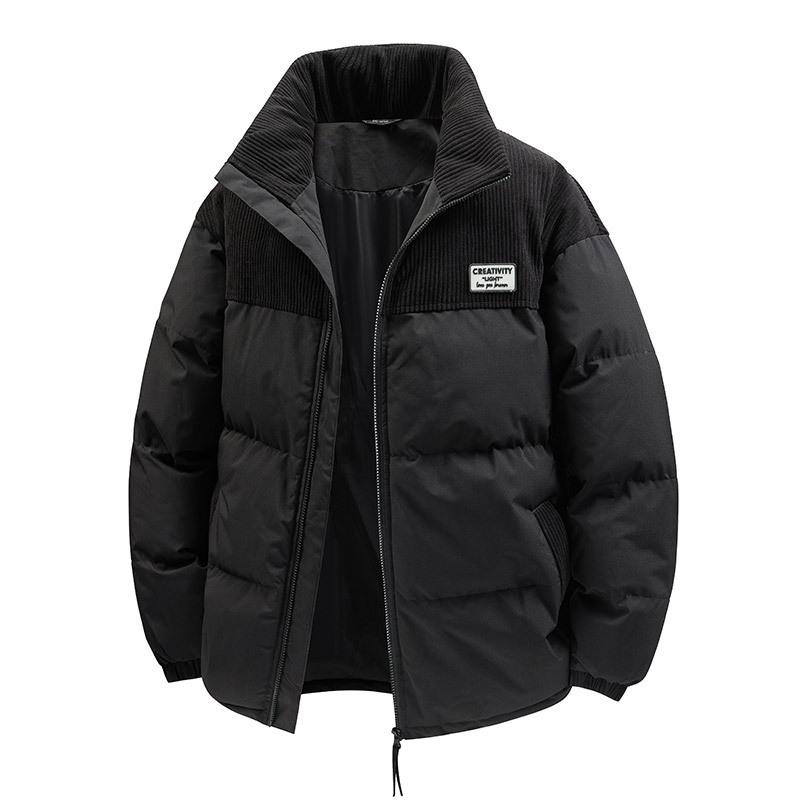 

Winter Stand Collar Loose and Versatile Windproof and Cold Proof Cotton Jacket L