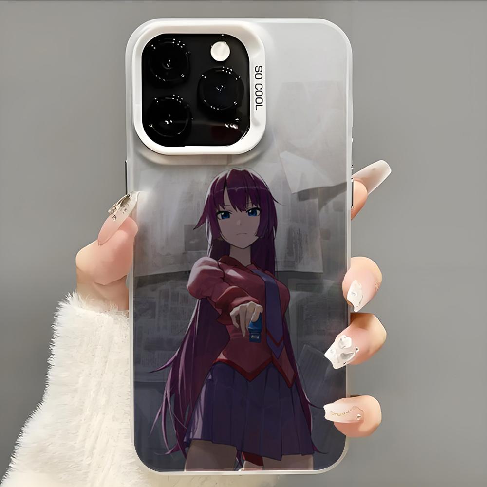 monogatari series Phone Case  Phone Case For iPhone 14 16 15 11 12 13 Pro Max Mini Plus Shockproof Cover