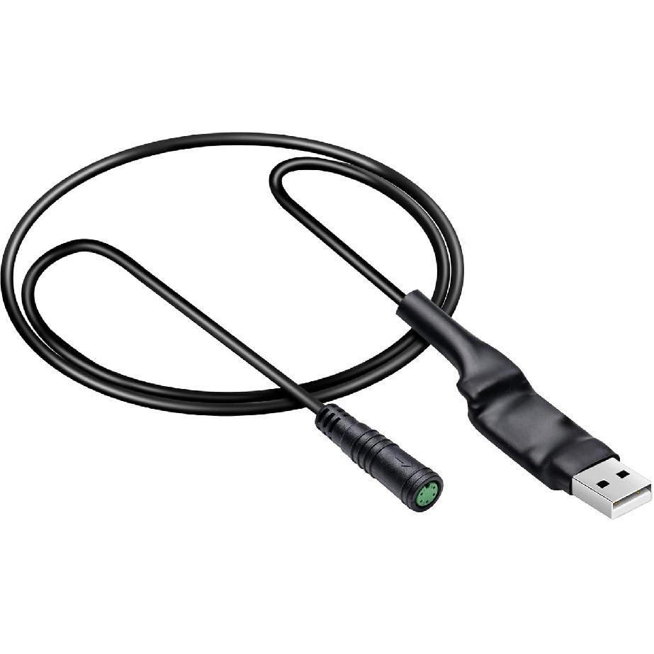 Ebike Programming Cable for BAFANG BBS01B BBS02B BBSHD Mid Drive Motor, Electric Bike USB Programming Cable 8fun Motor Kit