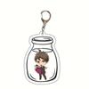Danganronpa Monokuma, Makoto Naegi & Junko Enoshima Acrylic Keychain Charm Figure