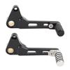 Motorcycle Gear Shift Lever Aluminum Alloy Anti Slip Enhanced Grip Sturdy Shifter Foot Peg for Monst