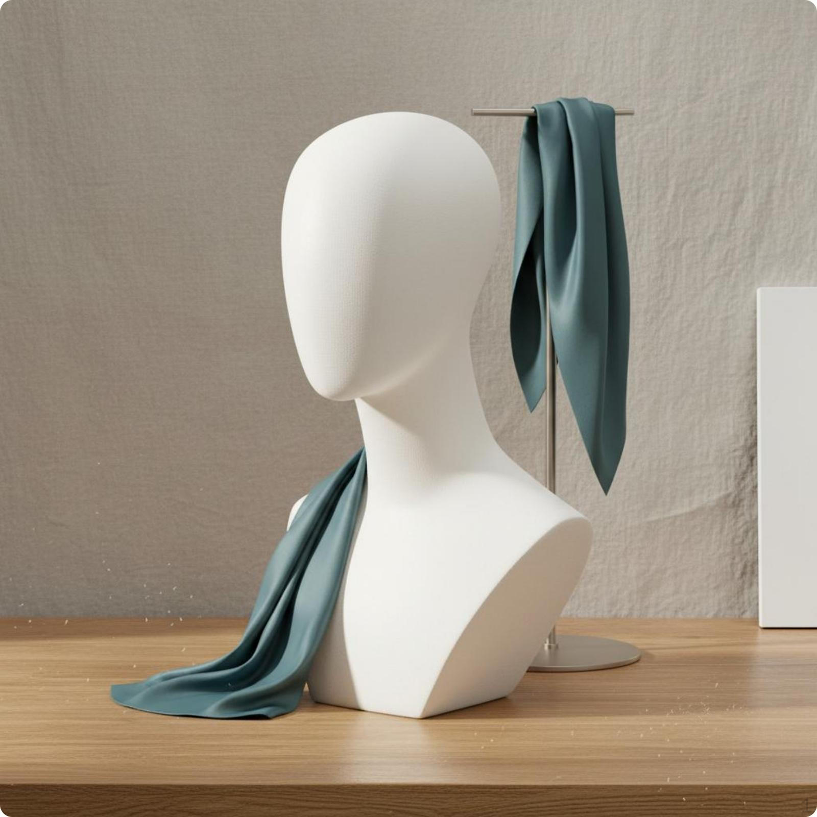 Store Display Head Simple Style Styling