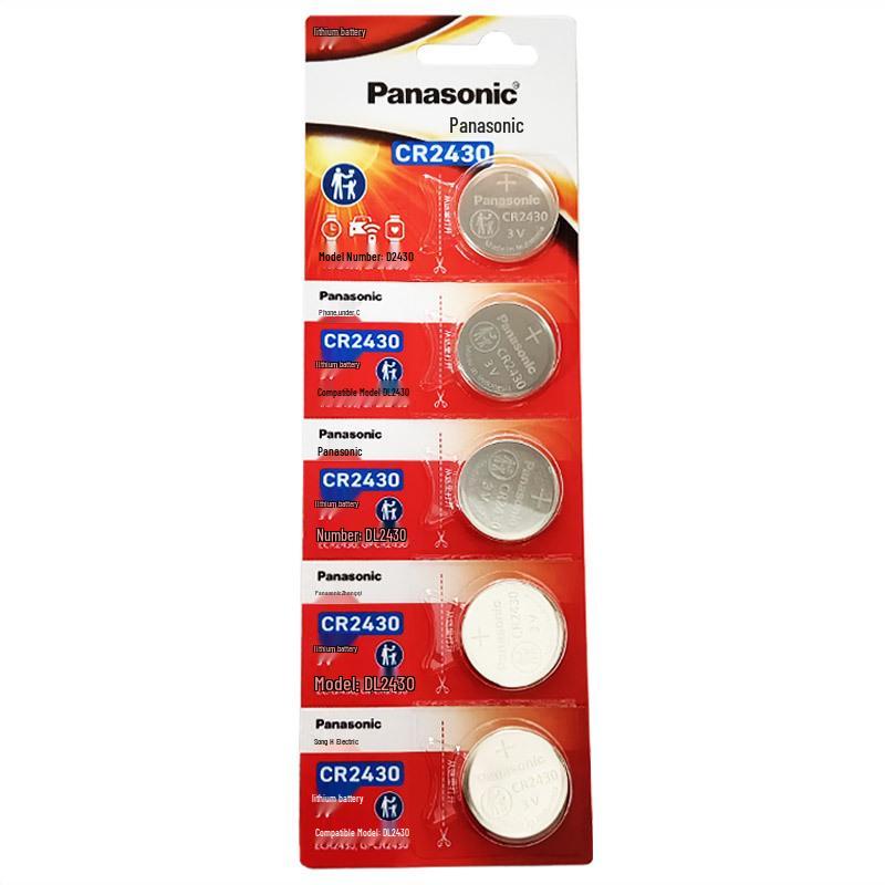 Genuine Panasonic CR2032, CR2025, CR2016 3V Button Batteries for Car Key Remotes.