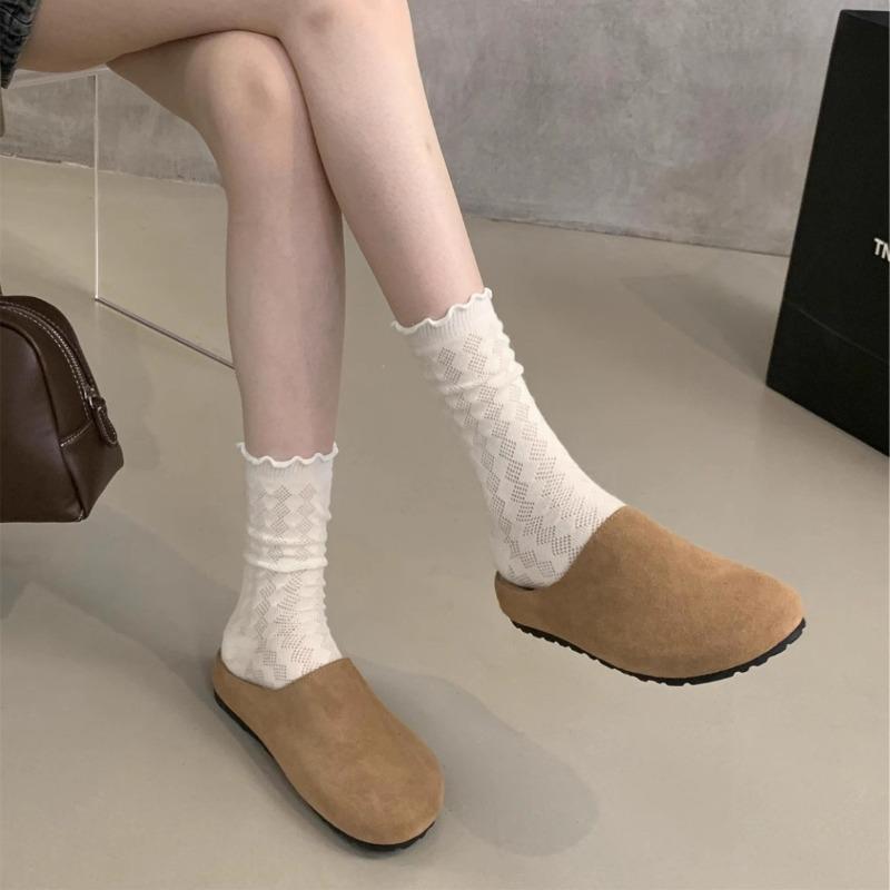 High-top Shoes with A Headband, Half-slipper for Women, New Trendy Shoes with Soft Soles