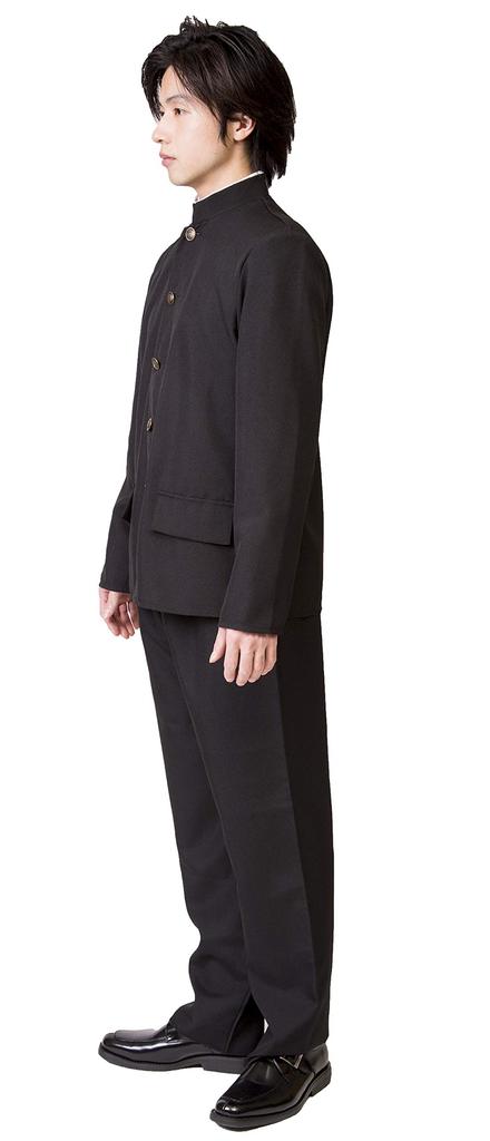 Clearstone PÁNSKÝ Cosplay Halloween Školní Gakuran Gakuran Unisex M Černá