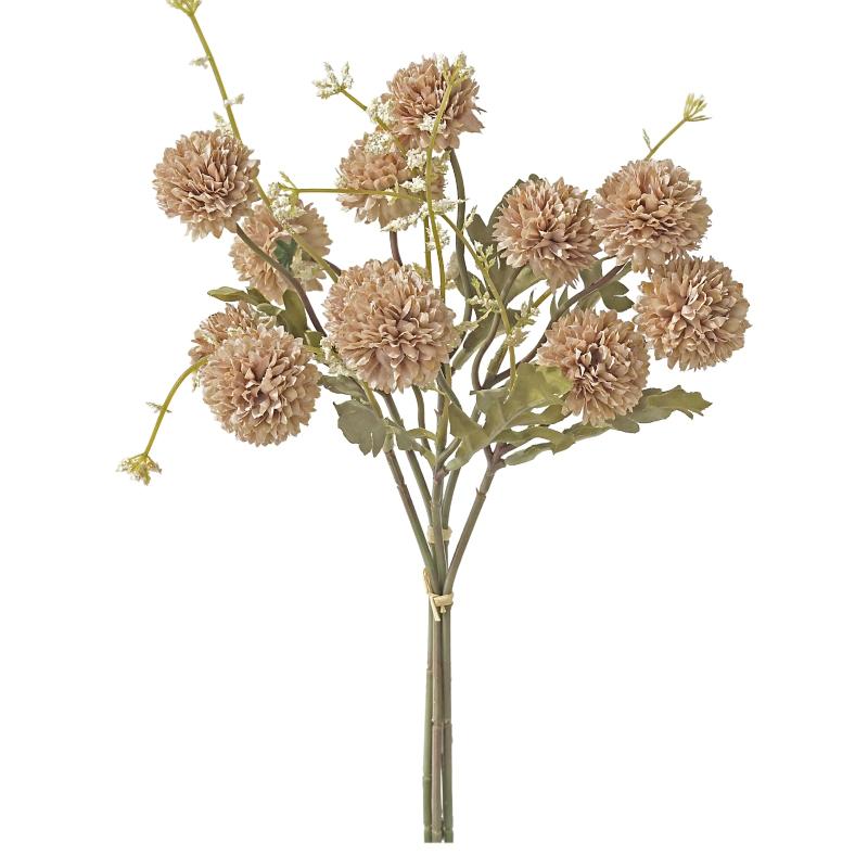 

Silk Artificial Flower Chrysanthemum Festival Wedding Home Room Dining Table Vase Decora Wreath Bridal Bouquet Ornament Diy Gift 1 PC темные хаки