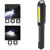 Powerful COB LED Work Light with Magnetic Base USB Rechargeable Mechanic Lamp Pen Clip Flashlight for Car Garage Inspection